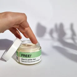 Natural Deodorant Cream Aloe & White Tea, 50 g