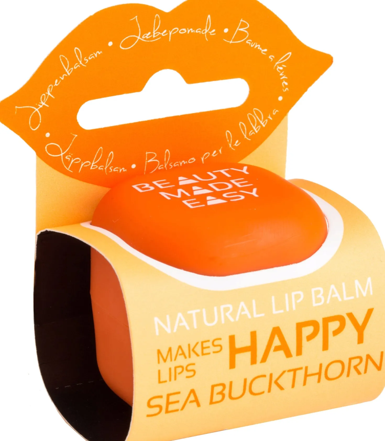Natural Lip Balm Sea Buckthorn, 7 g