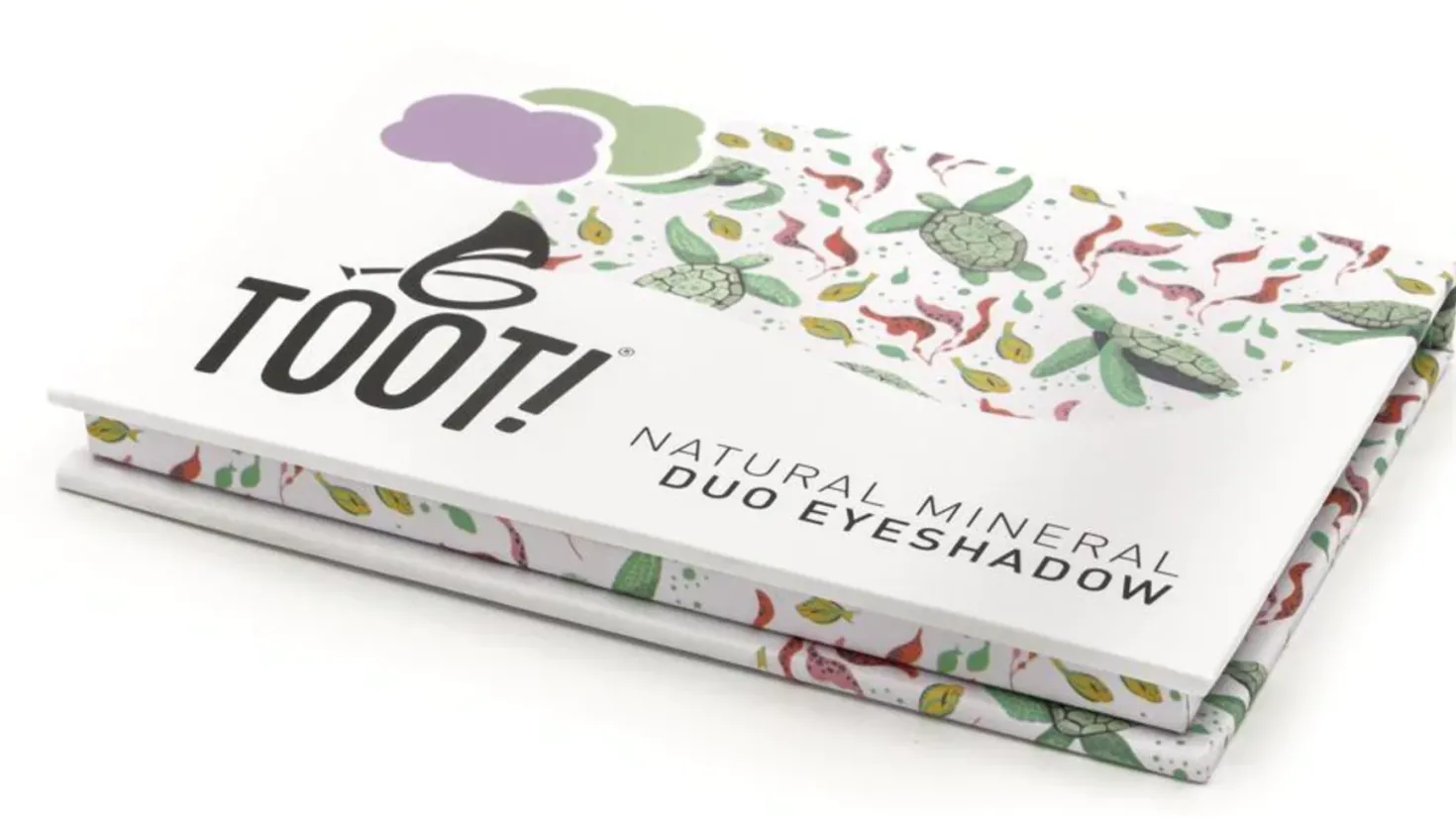 Natural Mineral Duo Eyeshadow, Karma Chameleon & Totally Turtle (4,60 g)
