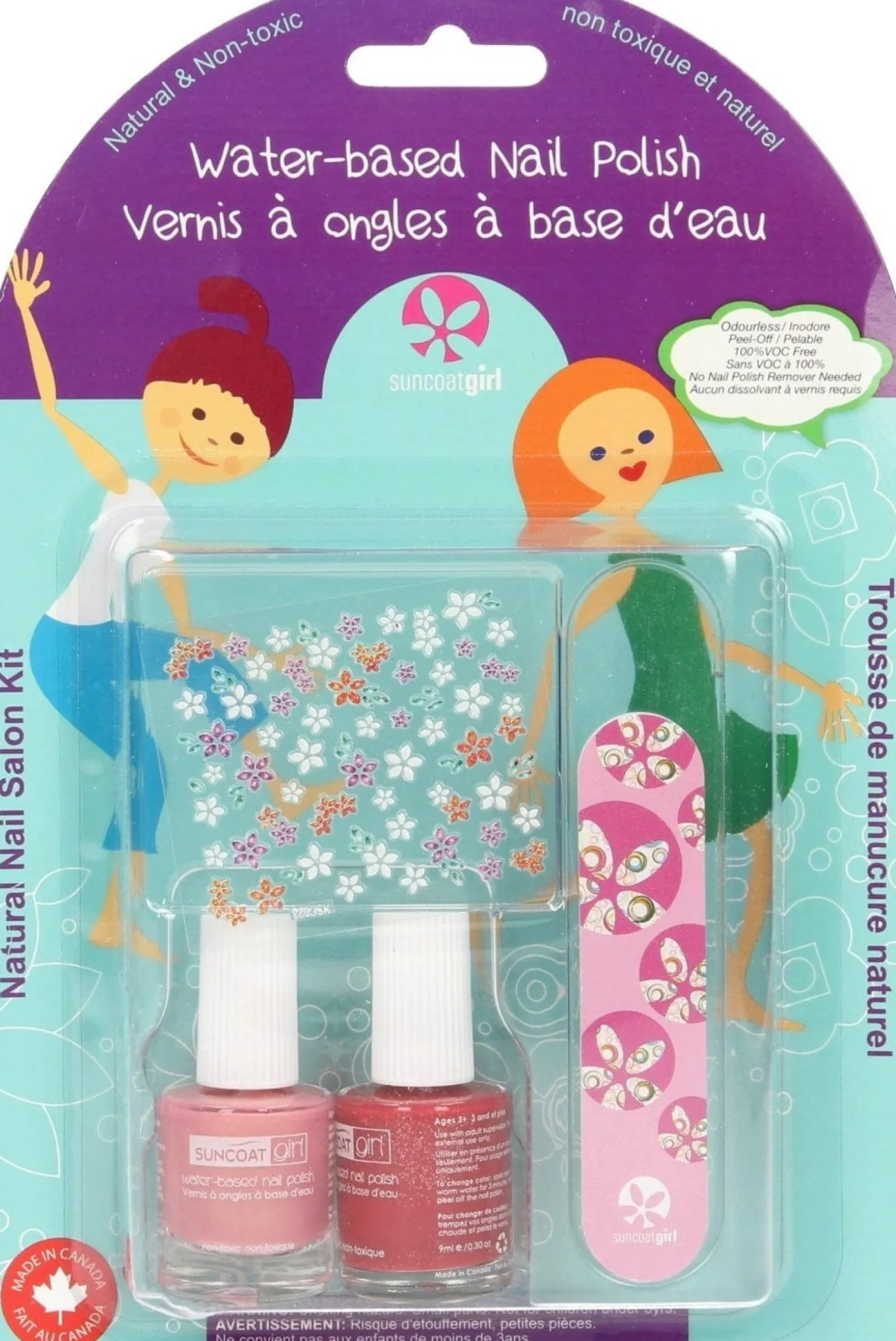 Natural Nail Salon Kit Little Valentine, 1 pz.
