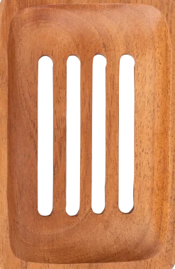 Natural Neem - Portasapone, Quadrato/scanalato