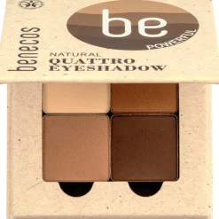 Natural Quattro Eyeshadow, Coffee & Cream (8 g)