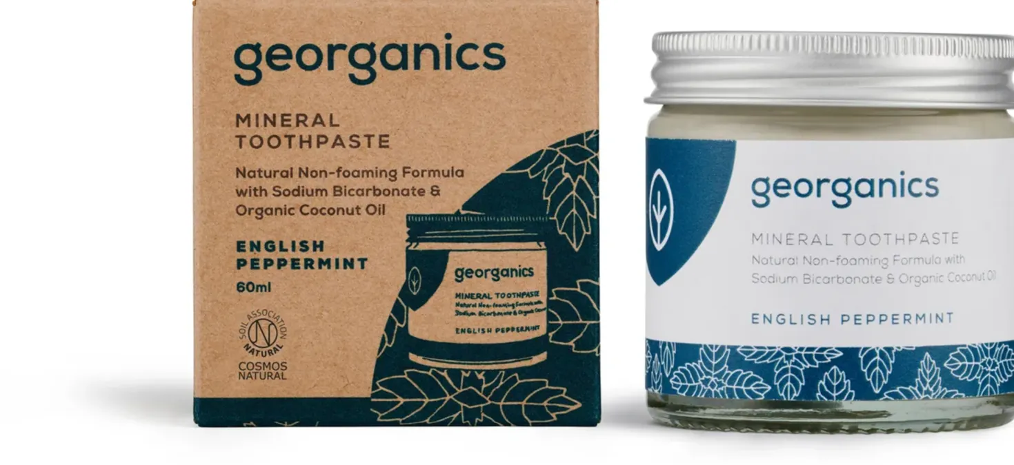 Natural Toothpaste English Peppermint, 120 ml