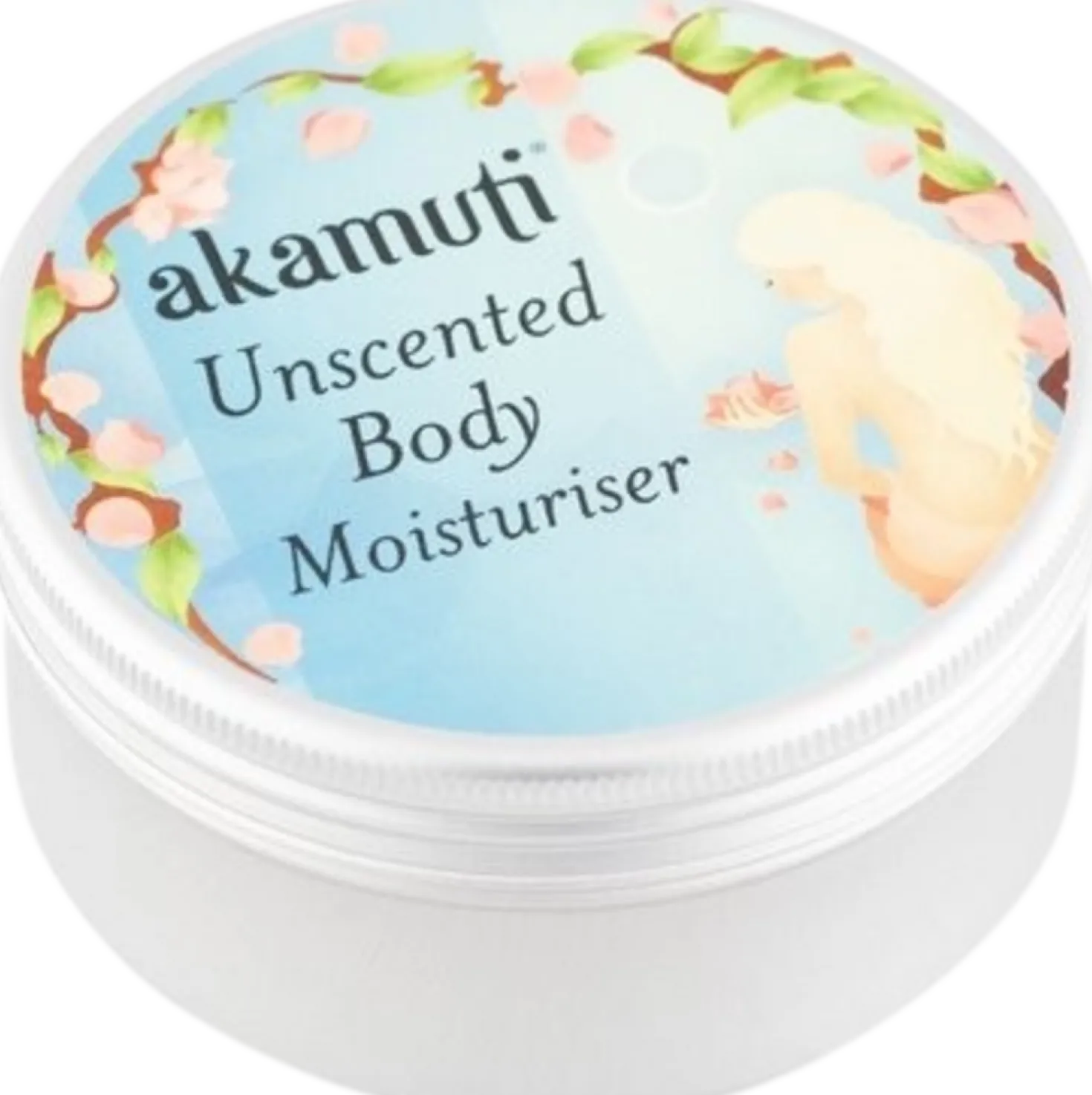 Natural Unscented Body Moisturiser, 100 ml