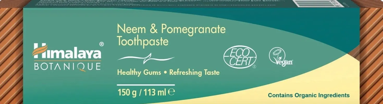 Neem & Pomegranate Toothpaste, 150 g