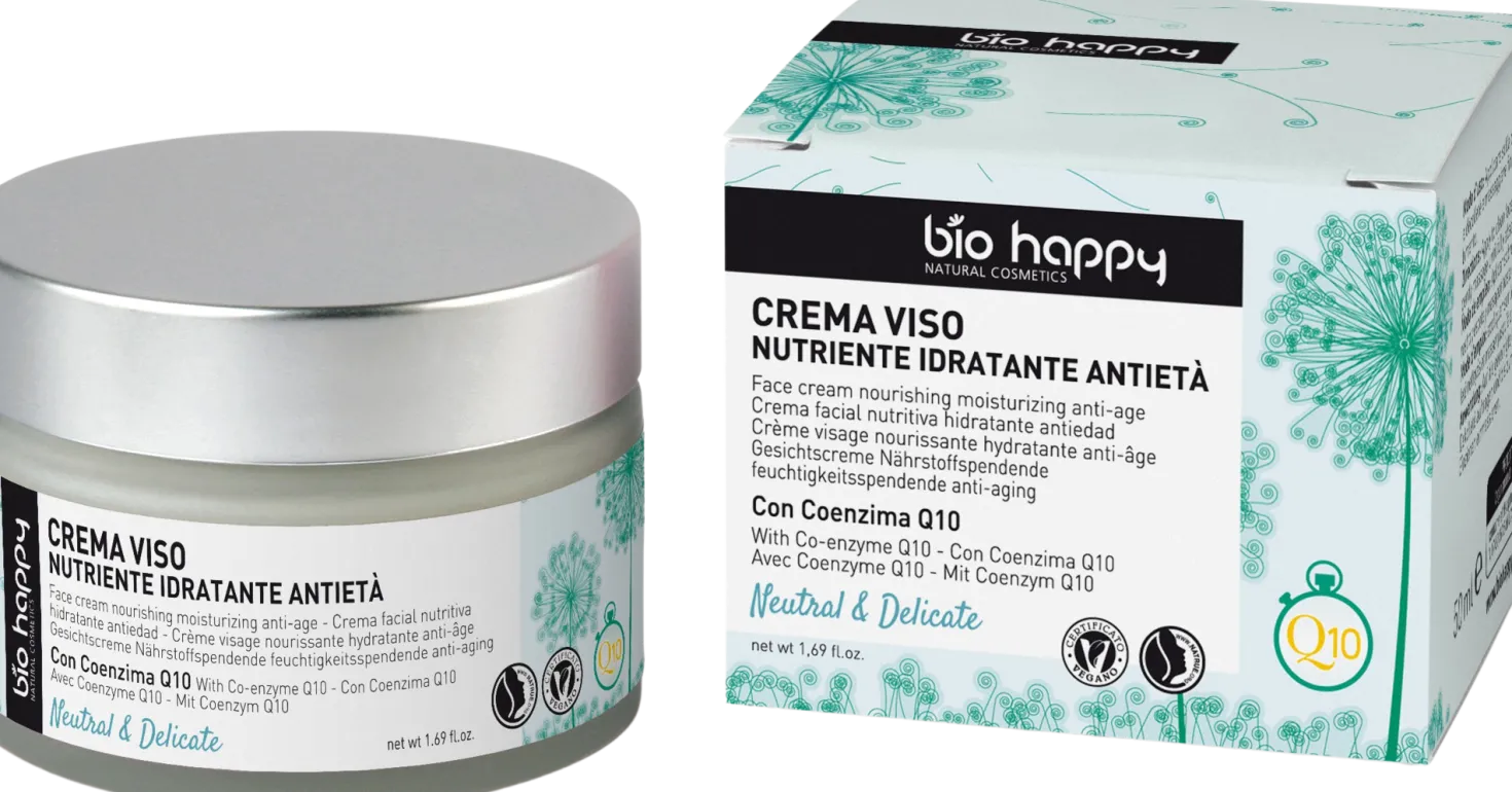 Neutral & Delicate Crema Viso Antietà con Coenzima Q10, 50 ml