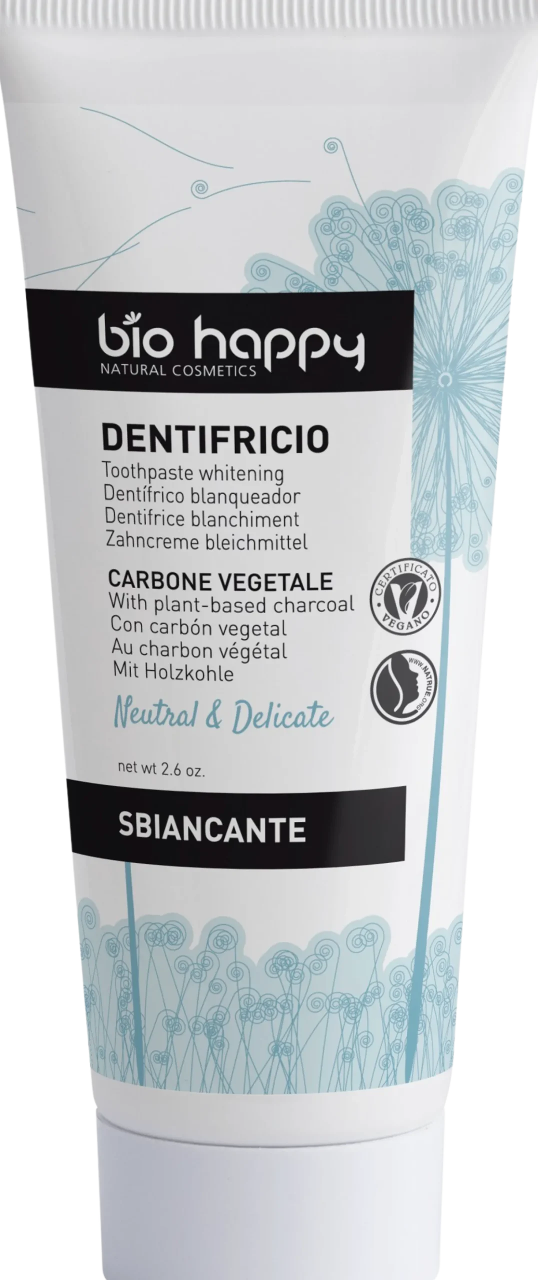 Neutral & Delicate Dentifricio al Carbone Vegetale, 75 g