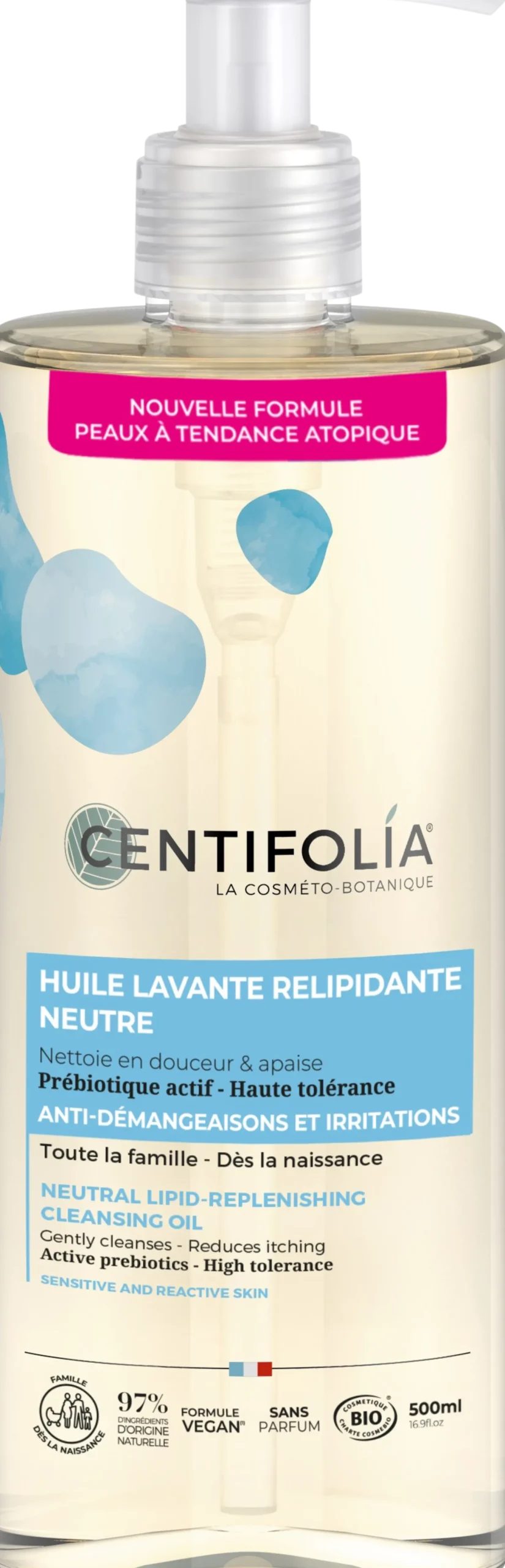 Neutral Lipid-Replenishing Cleansing Oil, 500 ml