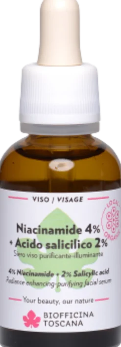 Niacinamide 4% + Acido Salicilico 2%, 30 ml