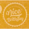 Nice Birthday! - Buono Regalo Stampato su Carta Riciclata, Buono "Nice Birthday"