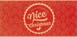 Nice Christmas - Buono Regalo Stampato su Carta Riciclata, Buono "Nice Christmas"