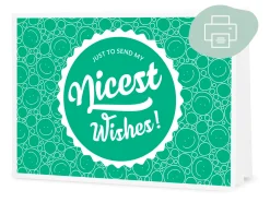 Nicest Wishes! - Buono Regalo in Formato Digitale, "Nice Wishes"