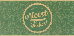 Nicest Wishes! - Buono Regalo Stampato su Carta Riciclata, Buono "Nice Wishes"