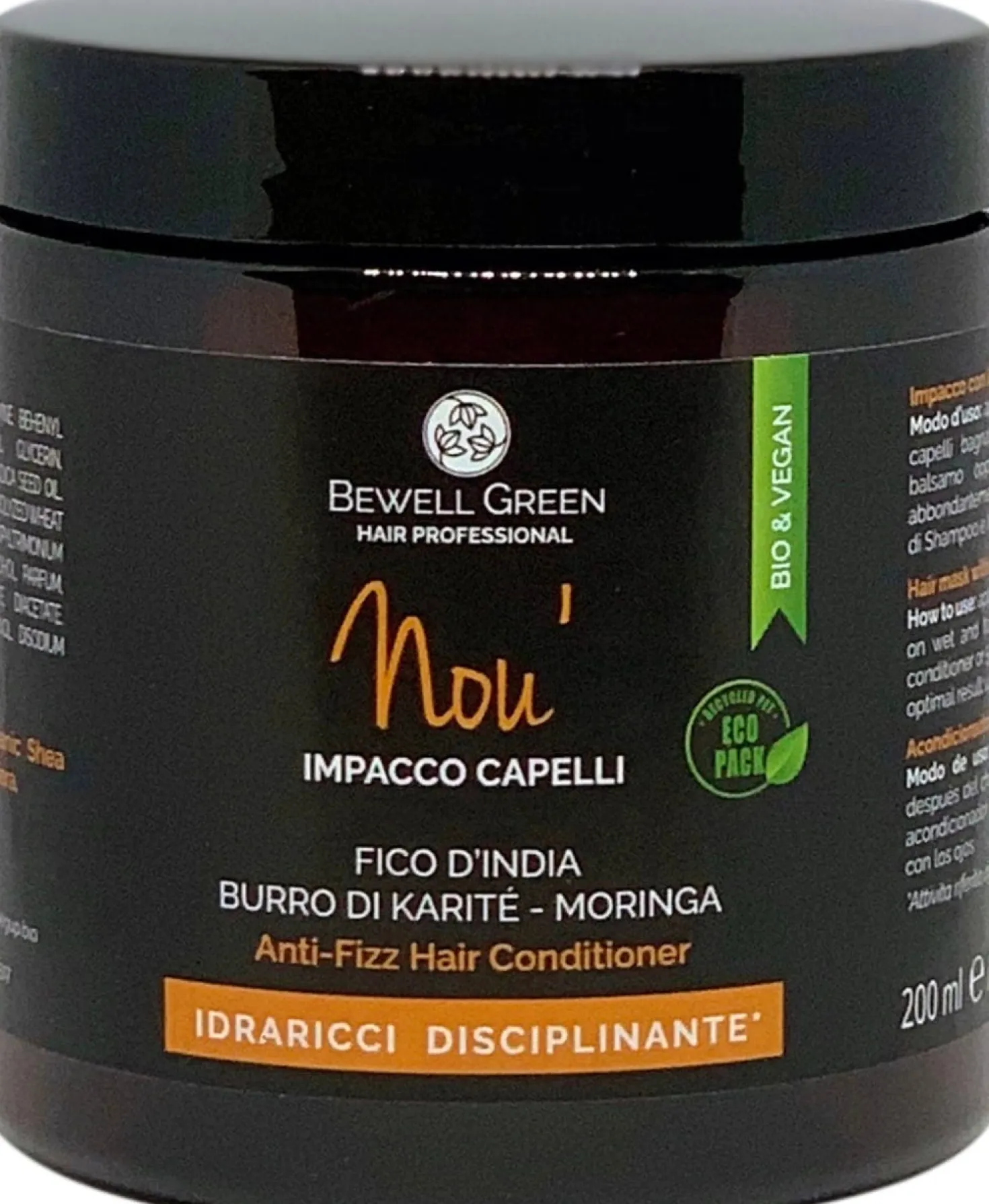 Nou' Impacco Capelli Idraricci Disciplinante, 200 ml