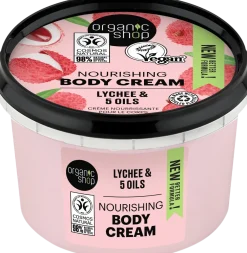 Nourishing Body Cream Lychee & 5 Oils, 250 ml