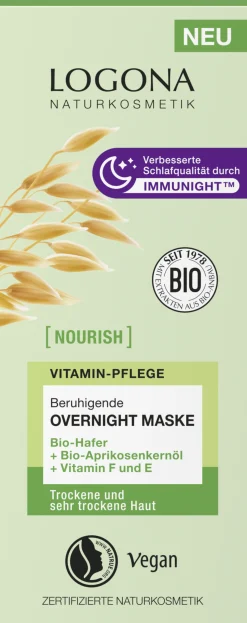 [nourish] Maschera Lenitiva Notte, 50 ml