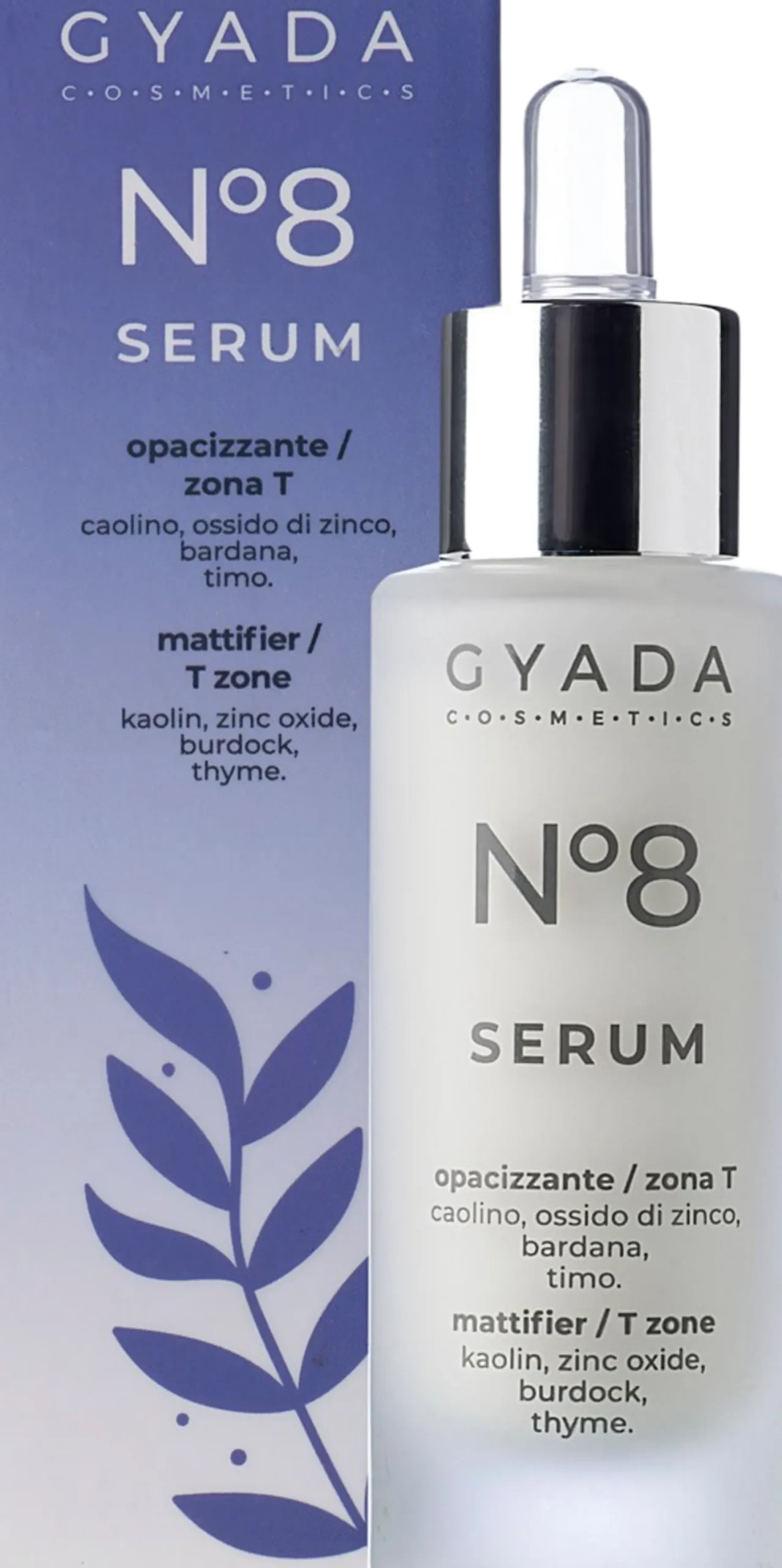 Nr. 8 Siero Opacizzante Zona T, 30 ml