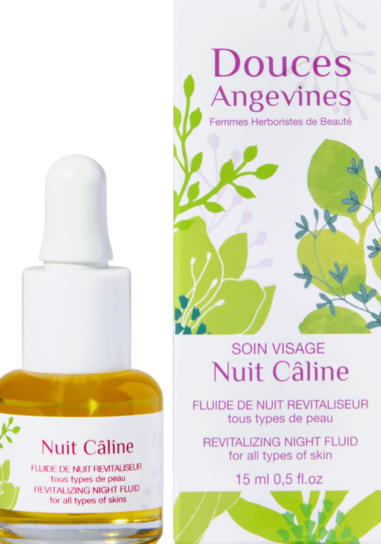 Nuit Câline Revitalizing Night Fluid, 15 ml