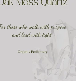 Oak Moss Organic Crystal Energy Perfume, 100 ml