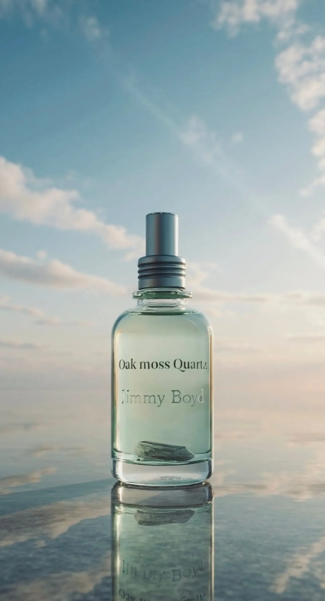 Oak Moss Organic Crystal Energy Perfume, 100 ml