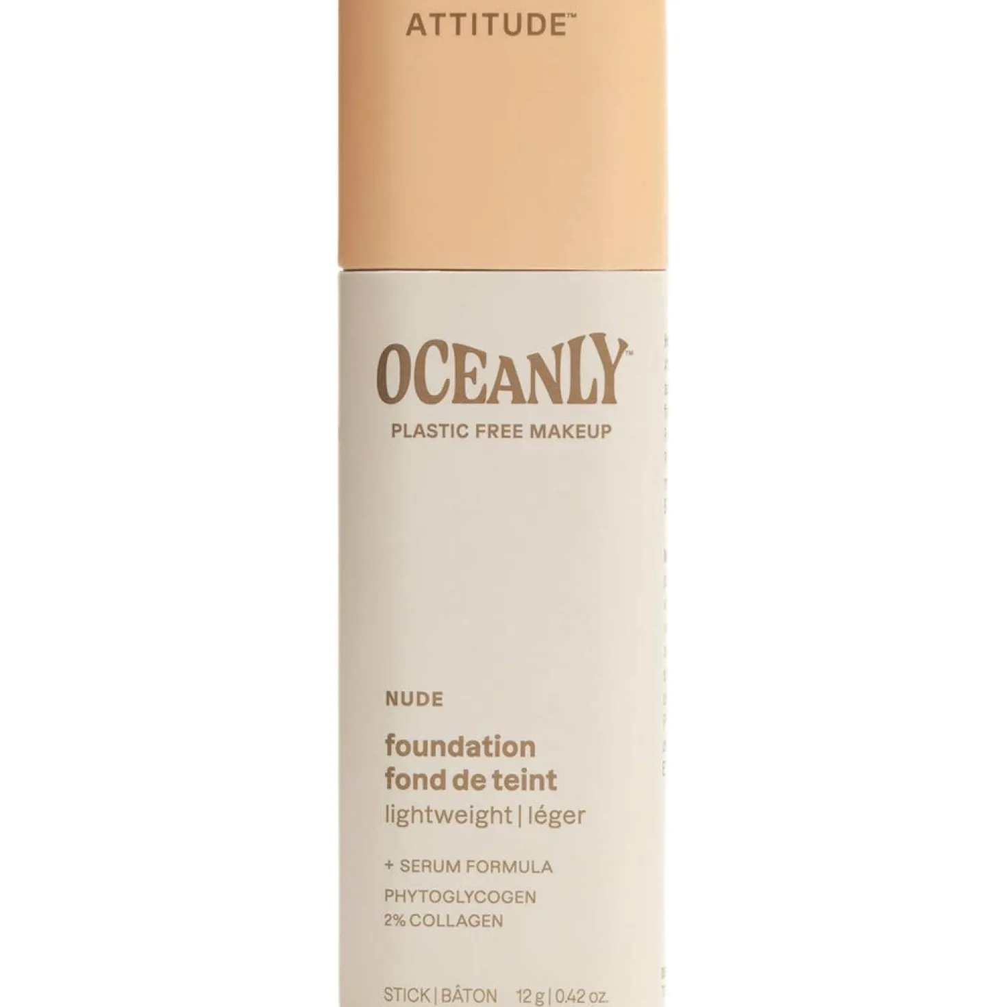 Oceanly Light Coverage Foundation Stick, Espresso (12 g)