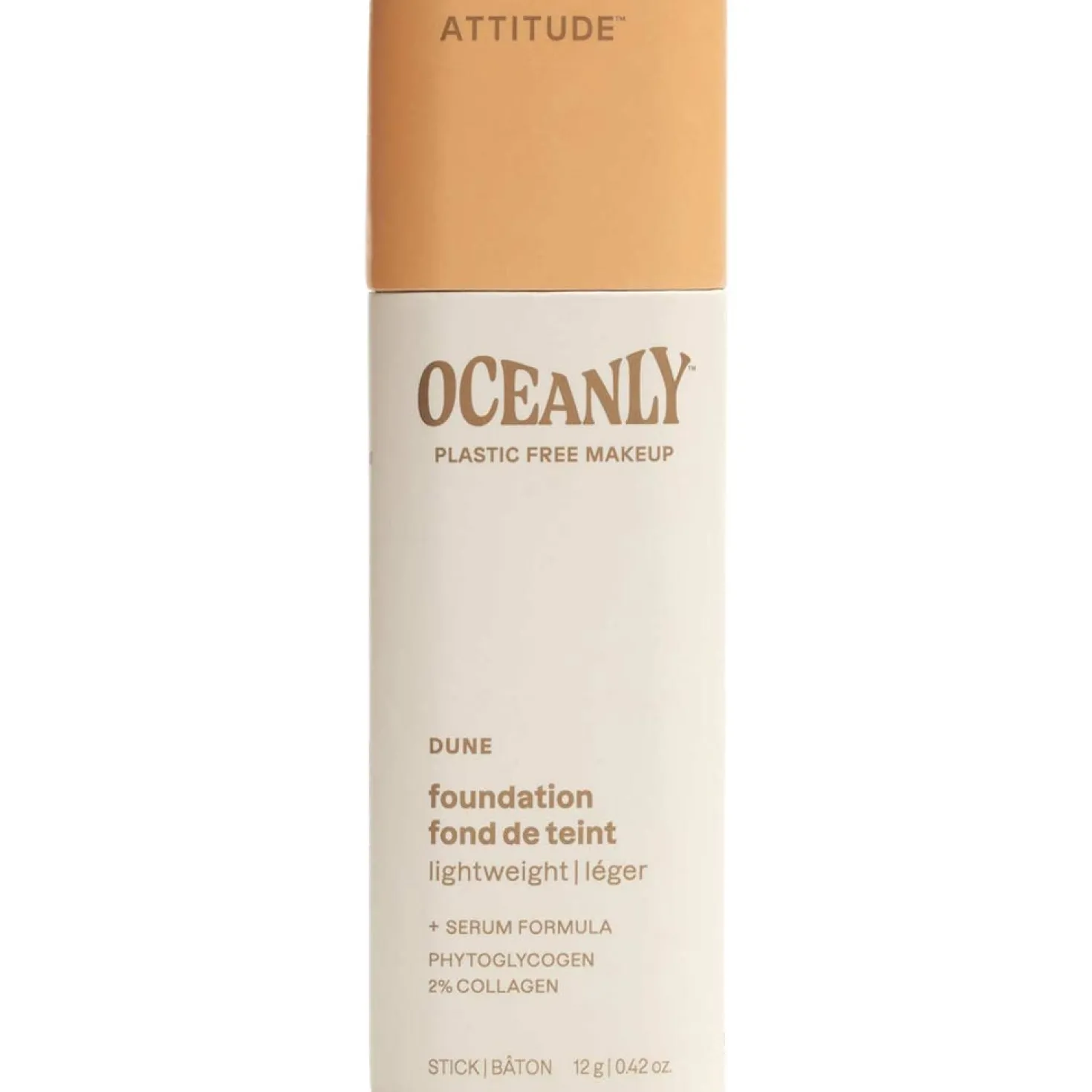 Oceanly Light Coverage Foundation Stick, Espresso (12 g)