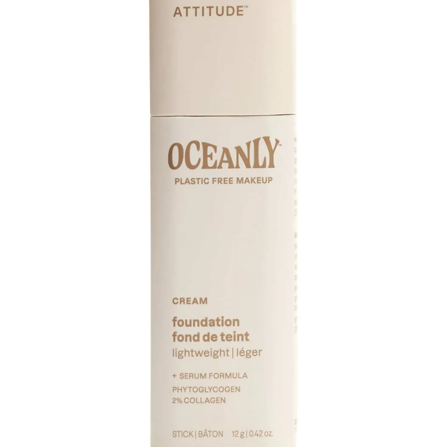 Oceanly Light Coverage Foundation Stick, Espresso (12 g)