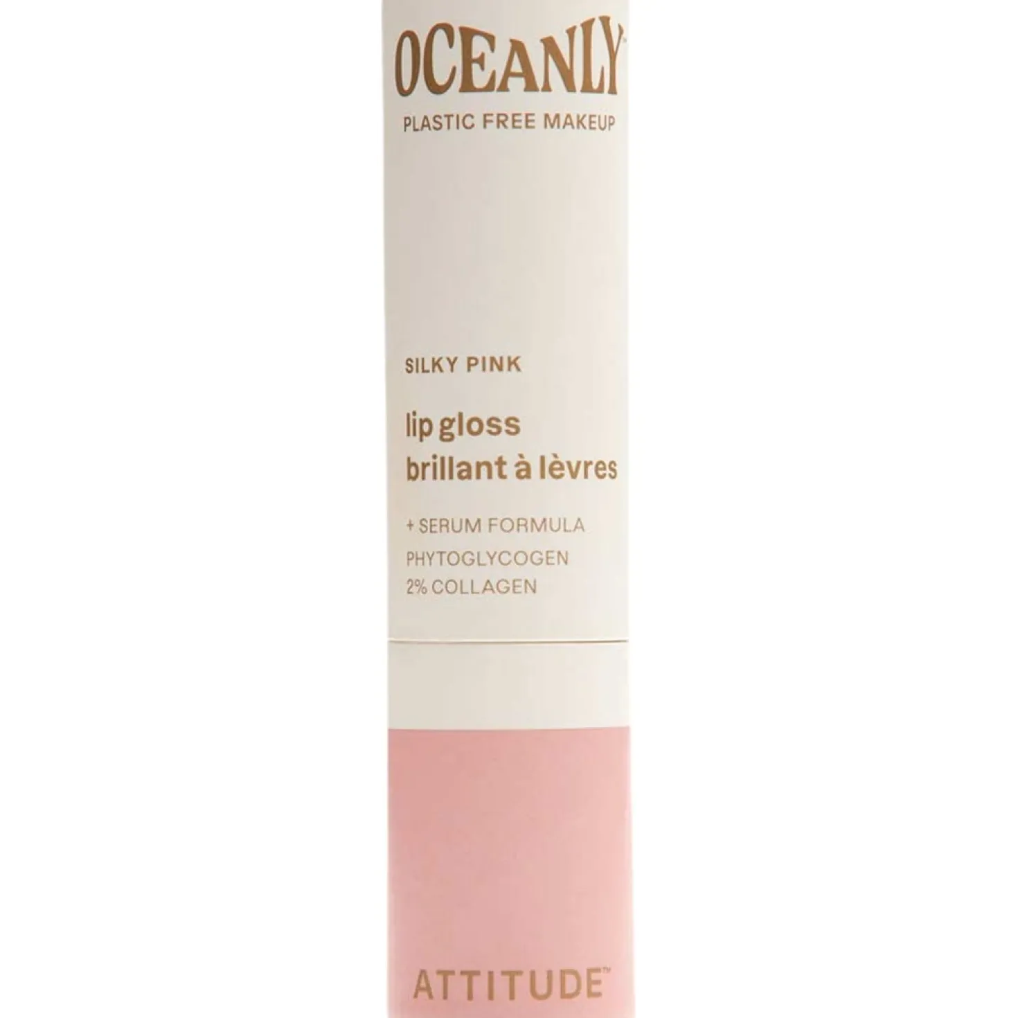Oceanly Lip Gloss Stick, Silky Pink (3,40 g)