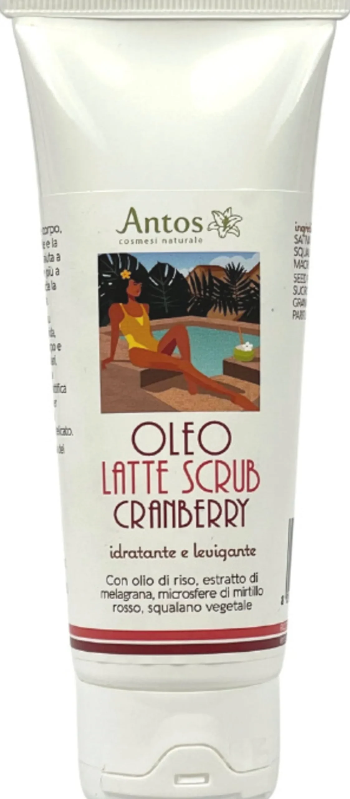 Oleo Latte Scrub Cranberry, 75 ml