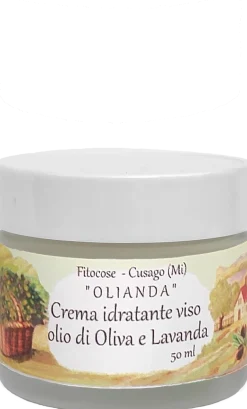 OLIANDA Crema Viso Olivo e Lavanda, 50 ml
