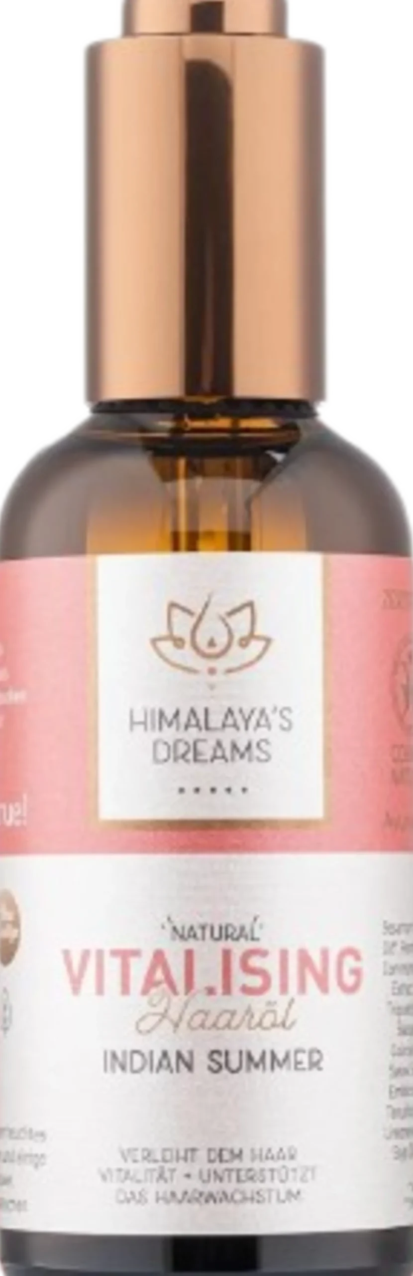 Olio Ayurvedico per Capelli Vitalising INDIAN SUMMER, 100 ml