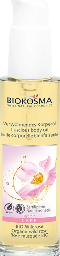 Olio Corpo Addolcente Rosa Mosqueta Bio, 100 ml