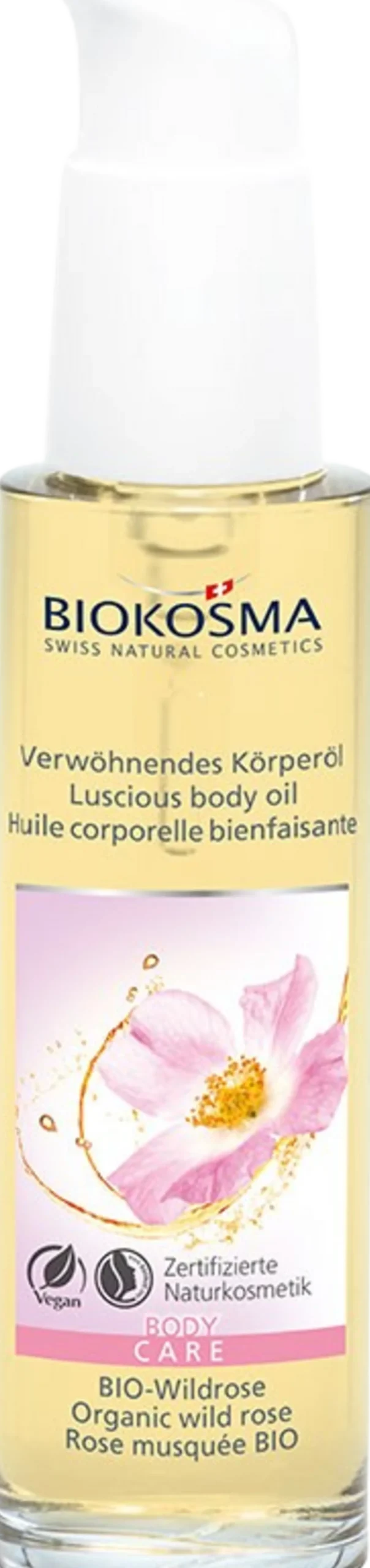 Olio Corpo Addolcente Rosa Mosqueta Bio, 100 ml