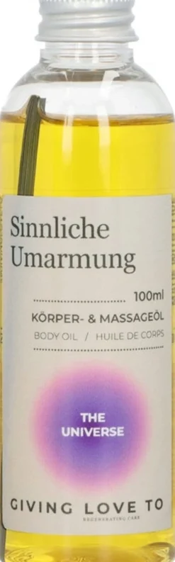 Olio Corpo e da Massaggio "Abbraccio Sensuale" - The Universe, 100 ml