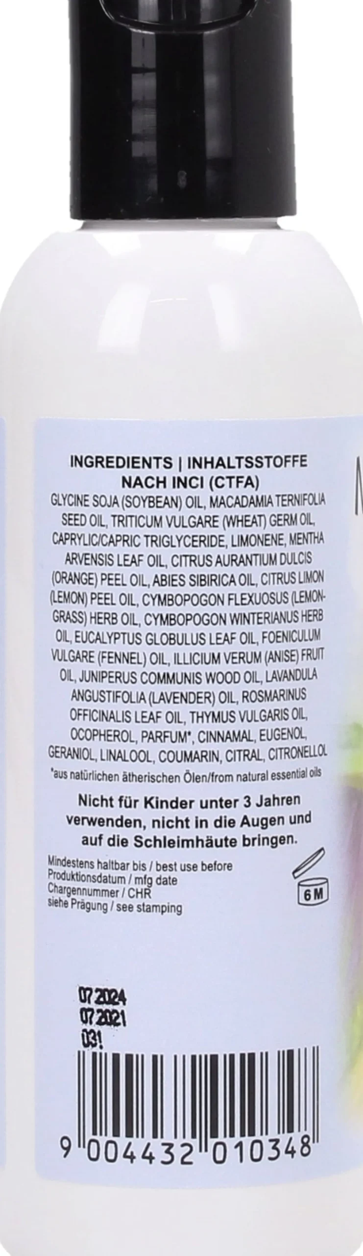 Olio da Massaggio alle 37 Erbe, 100 ml