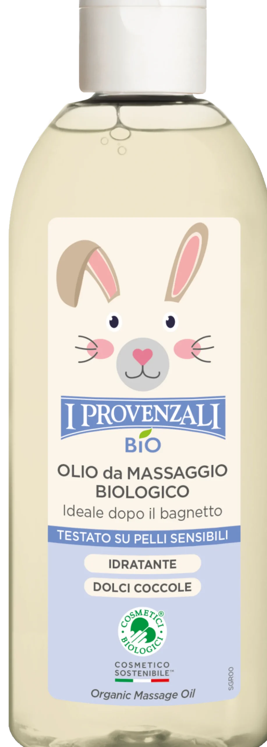 Olio da Massaggio Biologico Bimbi, 150 ml