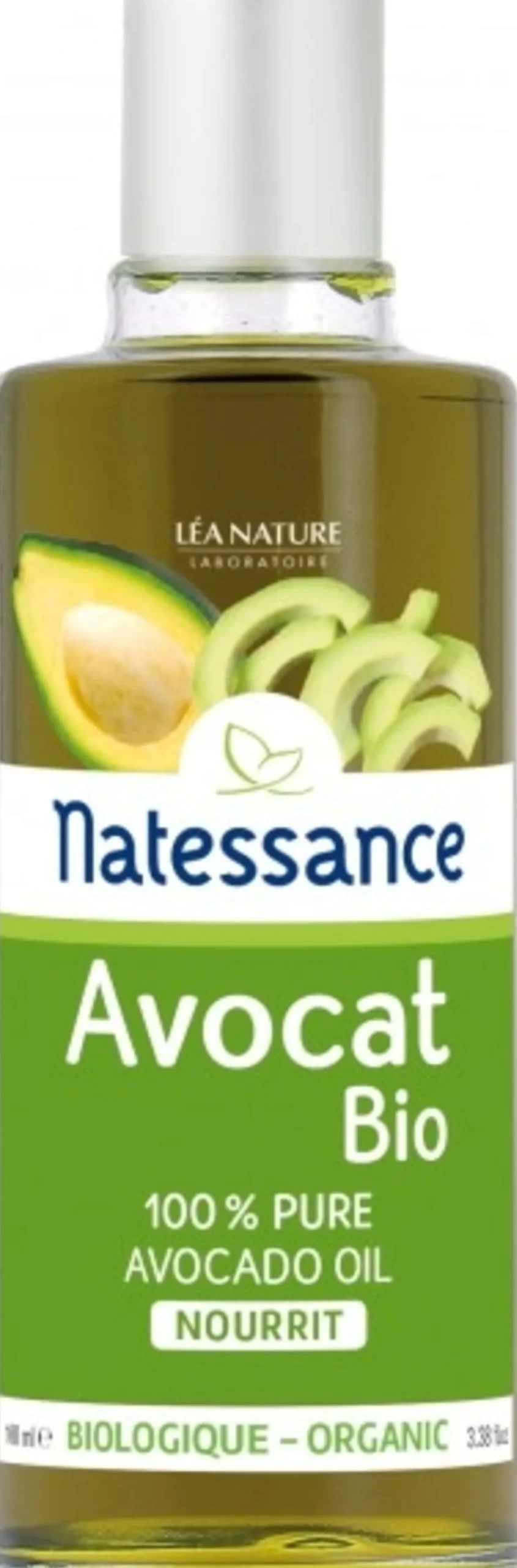 Olio di Avocado Biologico, 100 ml