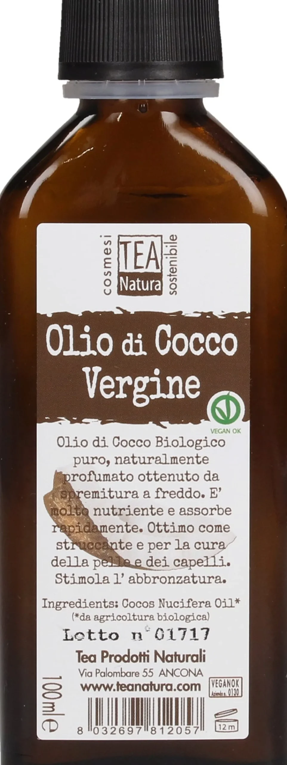 Olio di Cocco Vergine, 100 ml