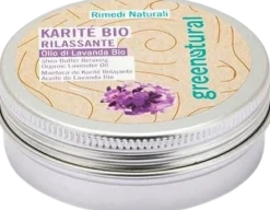 Olio di Karitè Bio con Olio di Lavanda Bio Rilassante, 100 ml