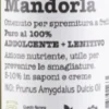 Olio di Mandorle, 100 ml