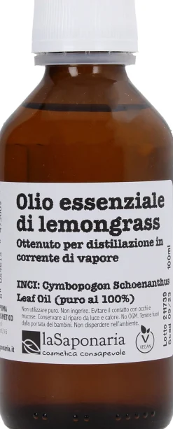 Olio Essenziale di Lemongrass, 100 ml