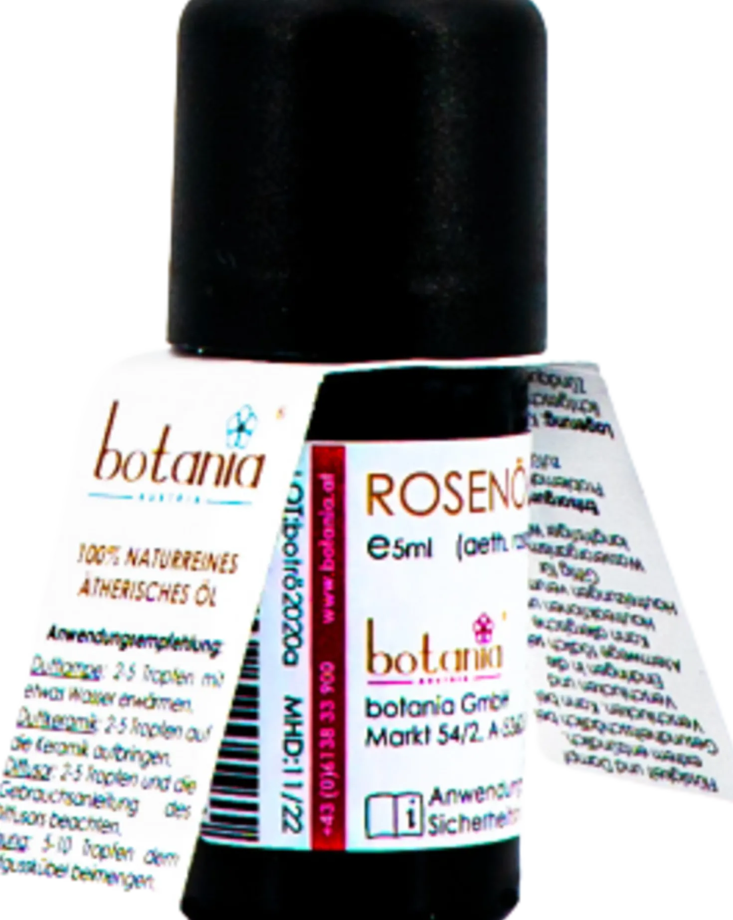 Olio Essenziale di Rosa Premium, 5 ml