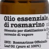 Olio Essenziale di Rosmarino, 100 ml