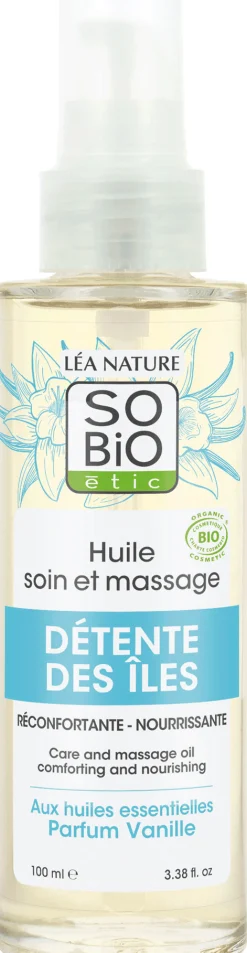 Olio Nutriente e da Massaggio "Relax delle Isole", 100 ml