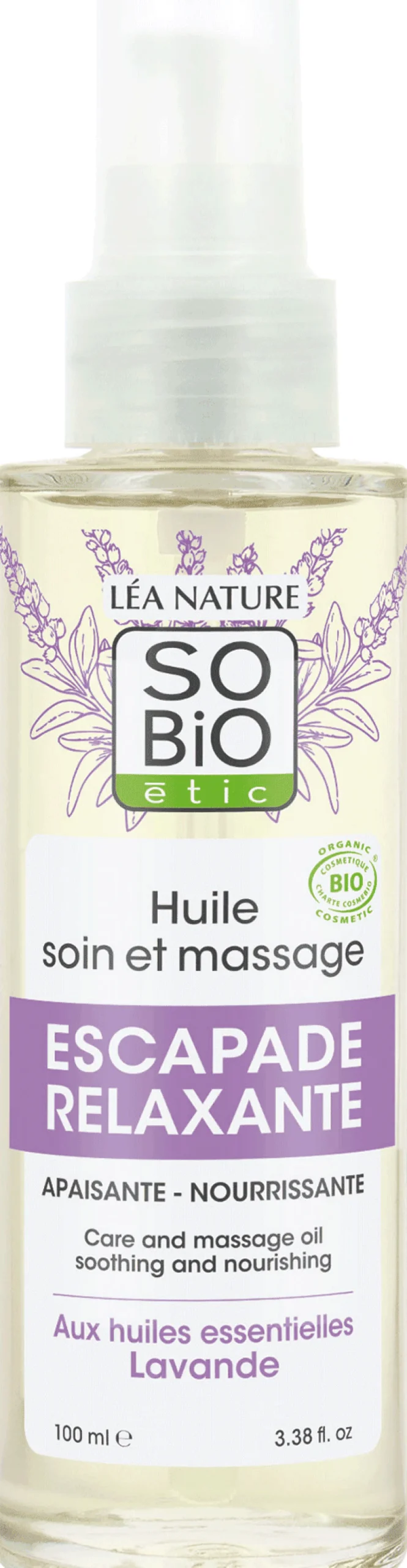 Olio Nutriente e da Massaggio "Viaggio Rilassante", 100 ml