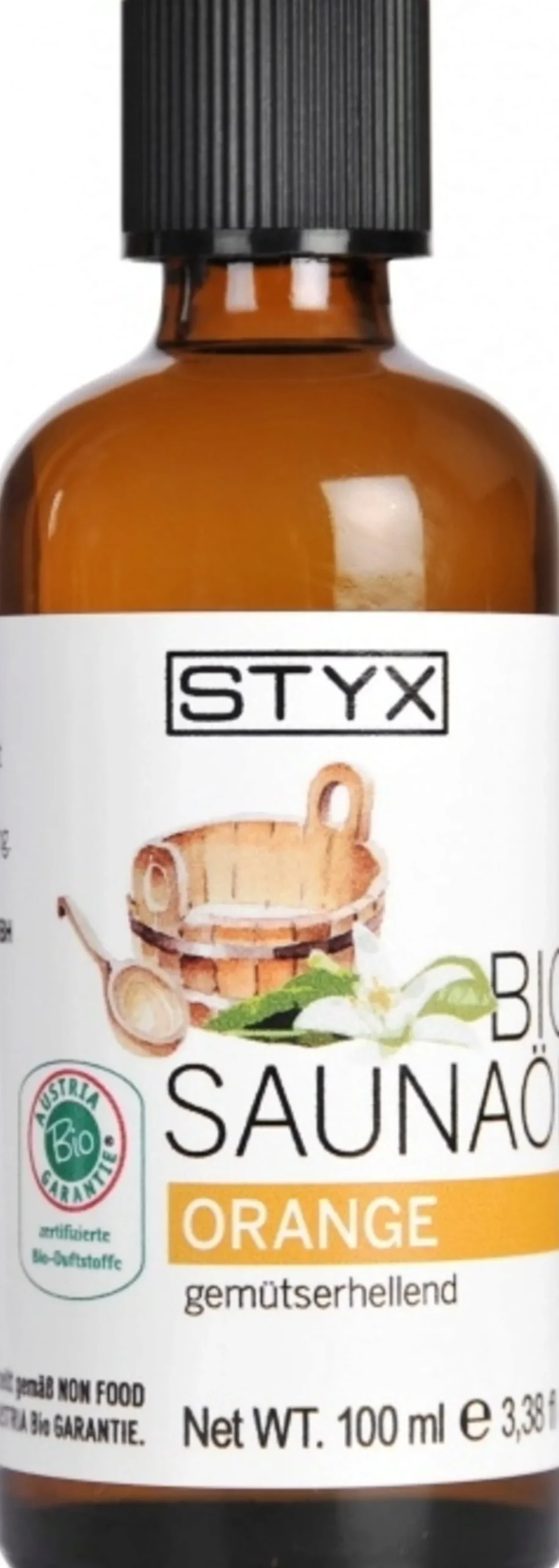 Olio per la Sauna all'Arancia, 100 ml