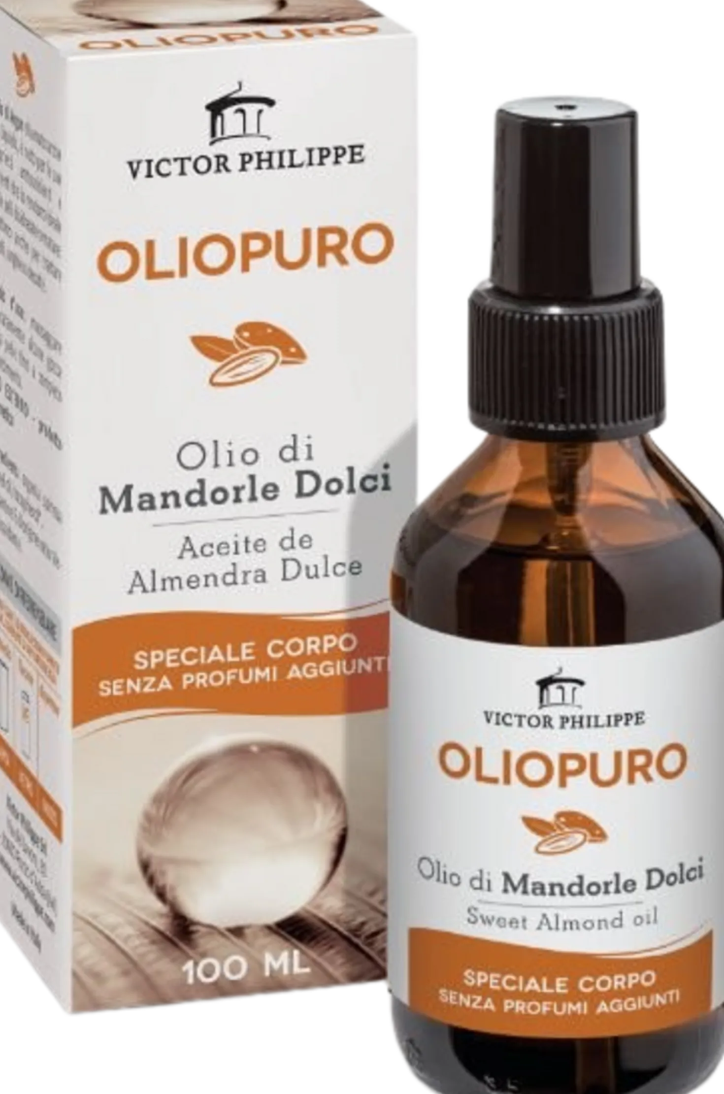 OLIOPURO - Olio di Mandorle Dolci, 100 ml