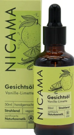 Olio Viso - Vaniglia-Lime, 50 ml