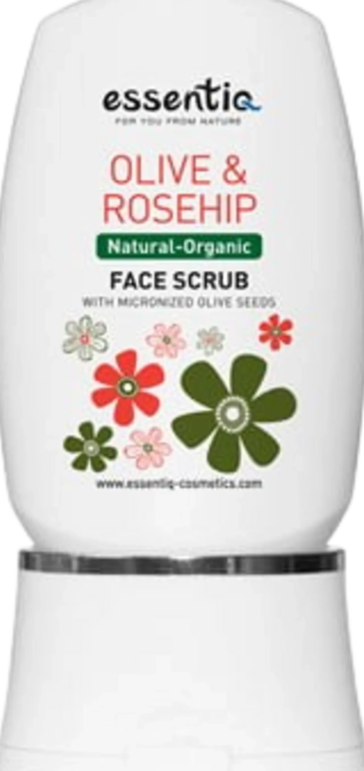 Olive & Rosehip Facial Scrub, 60 ml
