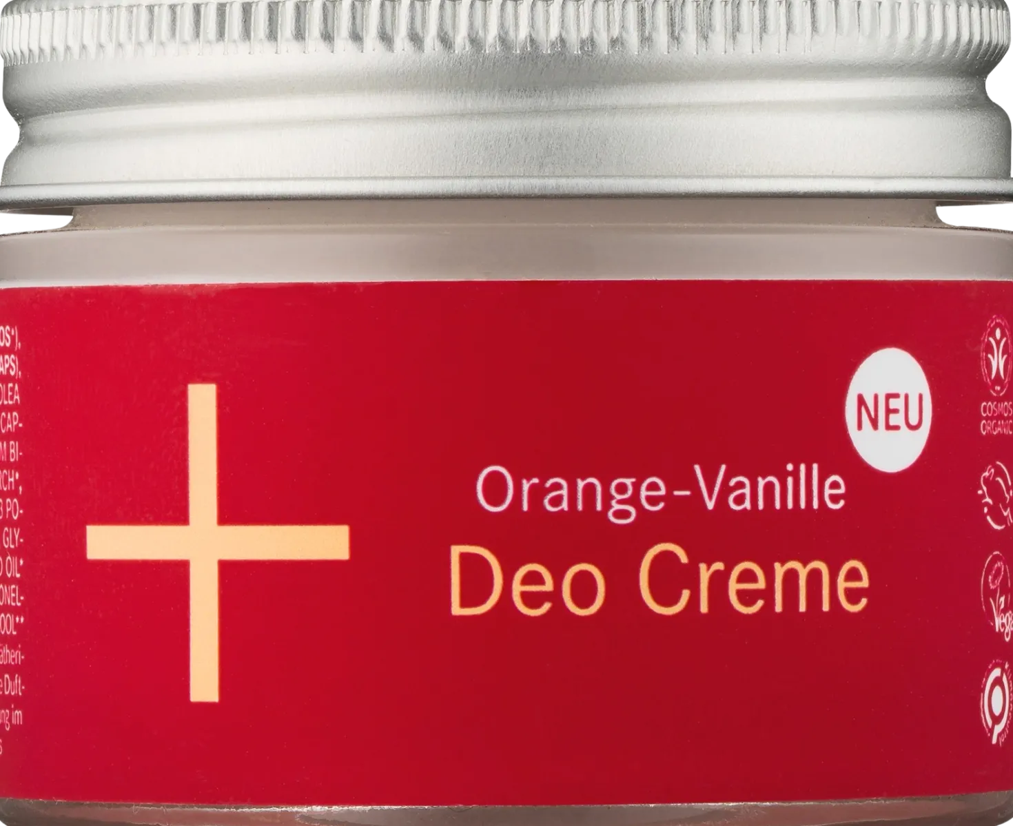 Orange-Vanille Deodorante in Crema, 30 ml